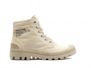 Botte Palladium Pallabrousse Workwear Femme Sahara | MS2316405