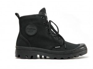 Botte Palladium Pallabrousse X Kitsune Enfant Noir Noir | SO9478513
