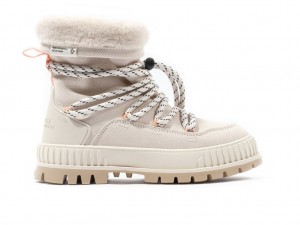 Botte Palladium Pallashock Hiver Femme Almond Milk | OC2467810