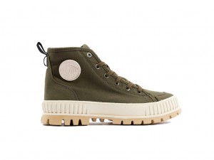 Botte Palladium Pallashock Organic 2 Enfant Vert Olive | WB2690813