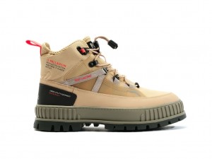 Botte Palladium Pallashock Travel Wp+ Femme Desert | AU1436872