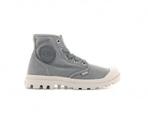 Botte Palladium Pampa Hi Femme Grise | UO5091468
