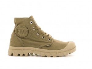 Botte Palladium Pampa Hi Femme Vert Olive | RN2513098