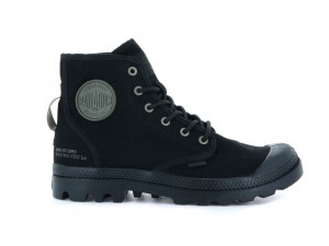 Botte Palladium Pampa Hi Htg Supply Homme Noir Noir | VC3276458