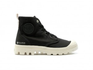 Botte Palladium Pampa Hi Zip Organic Homme Noir | MU3075126