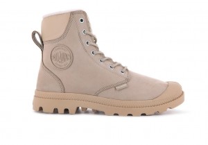 Botte Palladium Pampa Sport Cuff Wps Enfant Marron | ZN7932518