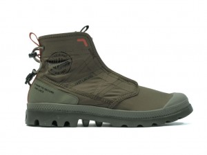 Botte Palladium Pampa Travel Lite Rs Homme Vert Olive | CG5648902