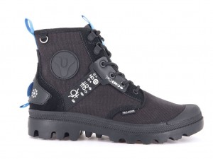 Botte Palladium Pampa X Destiny Femme Noir | NG5479820