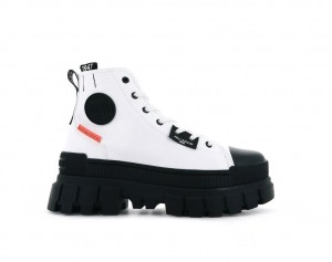 Botte Palladium Revolt Hi Tx Femme Blanche | SY3078256