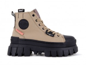 Botte Palladium Revolt Hi Tx Femme Vert Olive | ZG7592406